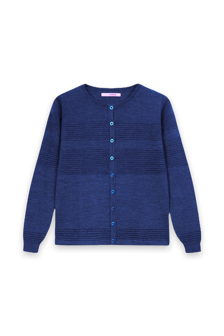 Sibin Linnebjerg Dita Cardigan - Mørk-Denim-Sibin Linnebjerg-Sophies.dk #farve_denim