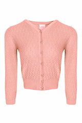 Emmy Design The Delightful Daytime Cardigan Peach Rosa - Sophies.dk #farve_peach