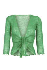 Sophies Ensfarvet Bolero #farve_new-green