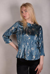 Tone Barker Audrey Top Marble Light-Tone Barker-Sophies.dk
