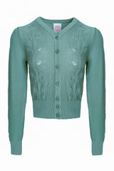 Emmy Design The Susie Q Cardigan Celadon Green - Sophies.dk #farve_celadon-green