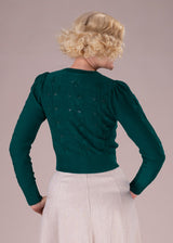 Emmy Design The Susie Q Cardigan Petroleum Grøn - Sophies.dk #farve_petroleum
