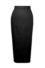 Pretty Retro Pencil Skirt - Black-Pretty Retro-Sophies.dk