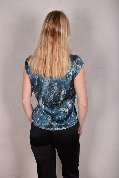 Tone Barker Sif Bluse Marble Light-Tone Barker-Sophies.dk