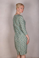 Tone Barker Maudacity Dress Green Bird-Tone Barker-Sophies.dk