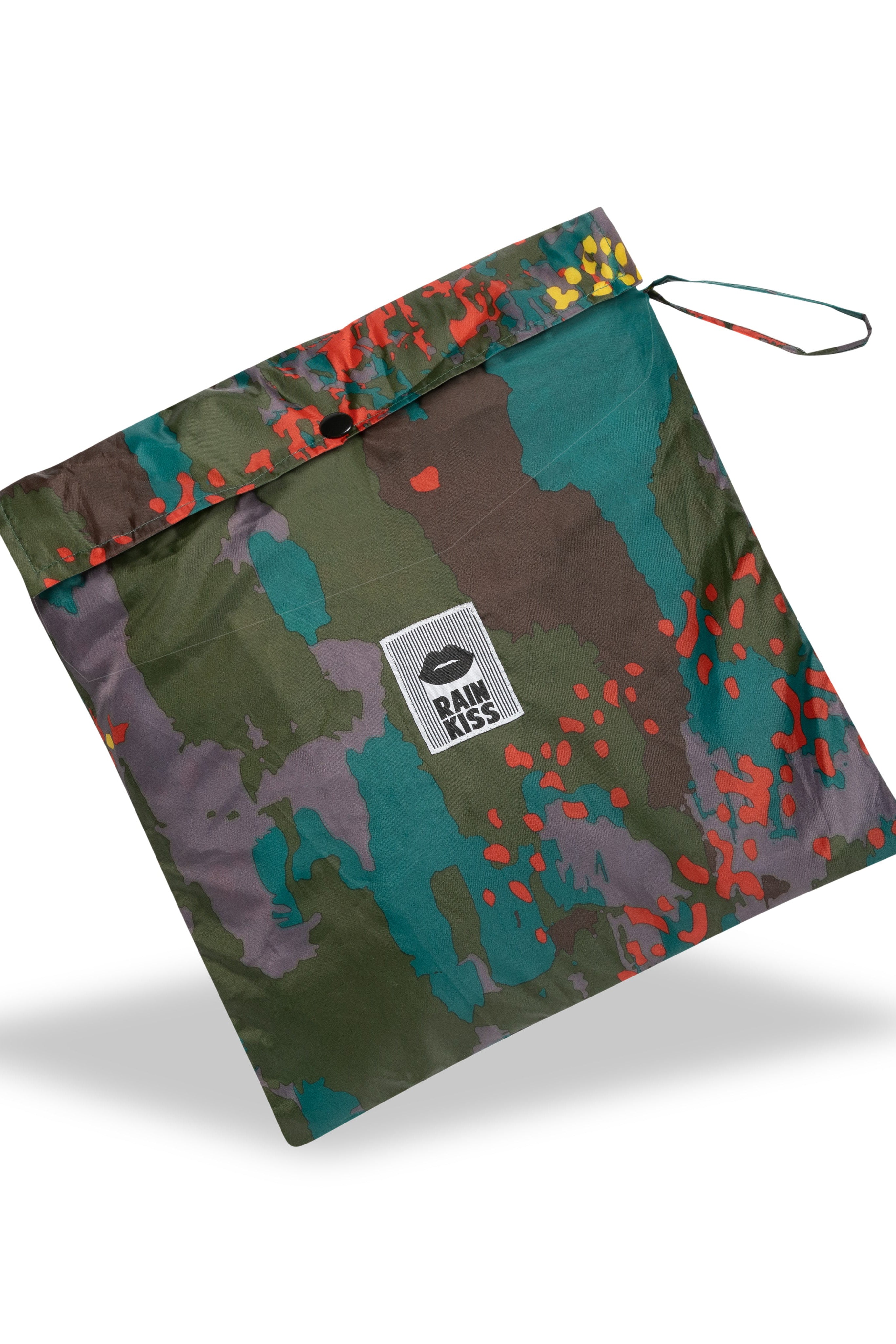 Rainkiss Rain Poncho - Digi Forest Camo-Rainkiss-Sophies.dk