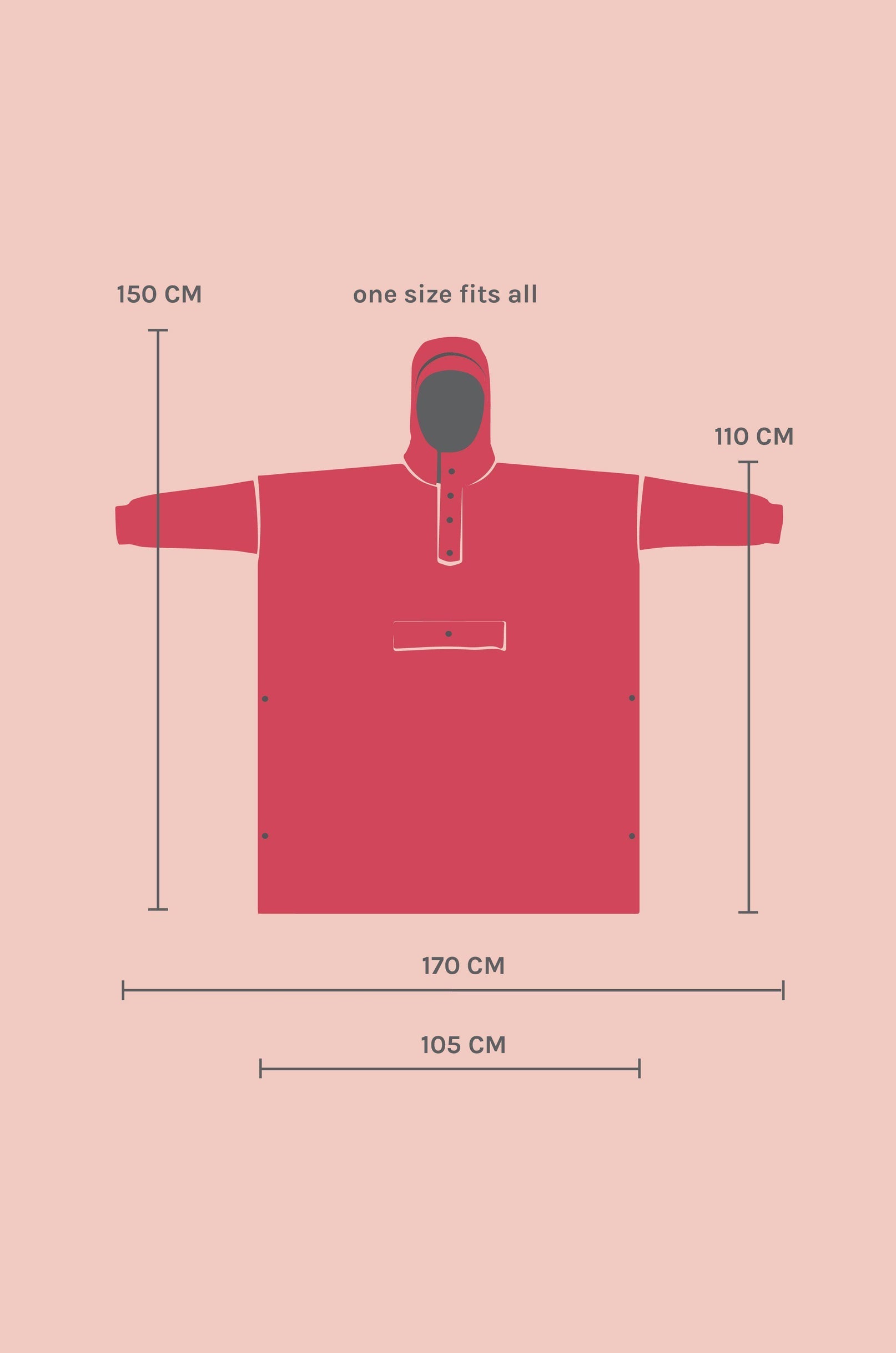 Rainkiss Rain Poncho - Moa-Rainkiss-Sophies.dk