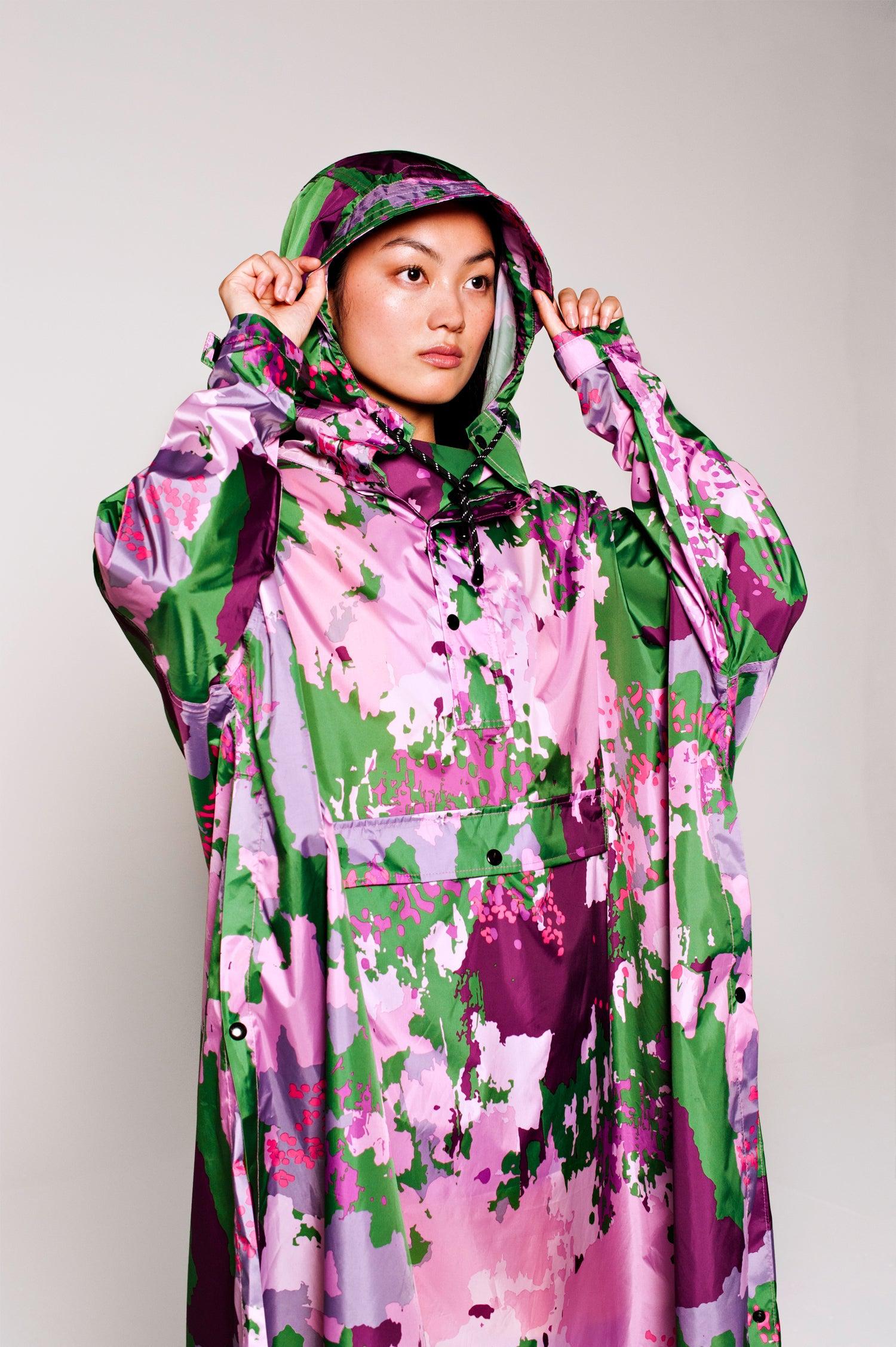 Rainkiss Rain Poncho - Digi Camo-Rainkiss-Sophies.dk