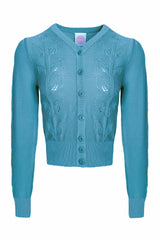Emmy Design The Susie Q Cardigan Cadet Blue - Sophies.dk #farve_cadet-blue