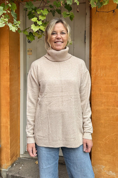 Sophies Cashmere Tedda Sweater - Beige-Sophies.dk-Sophies.dk