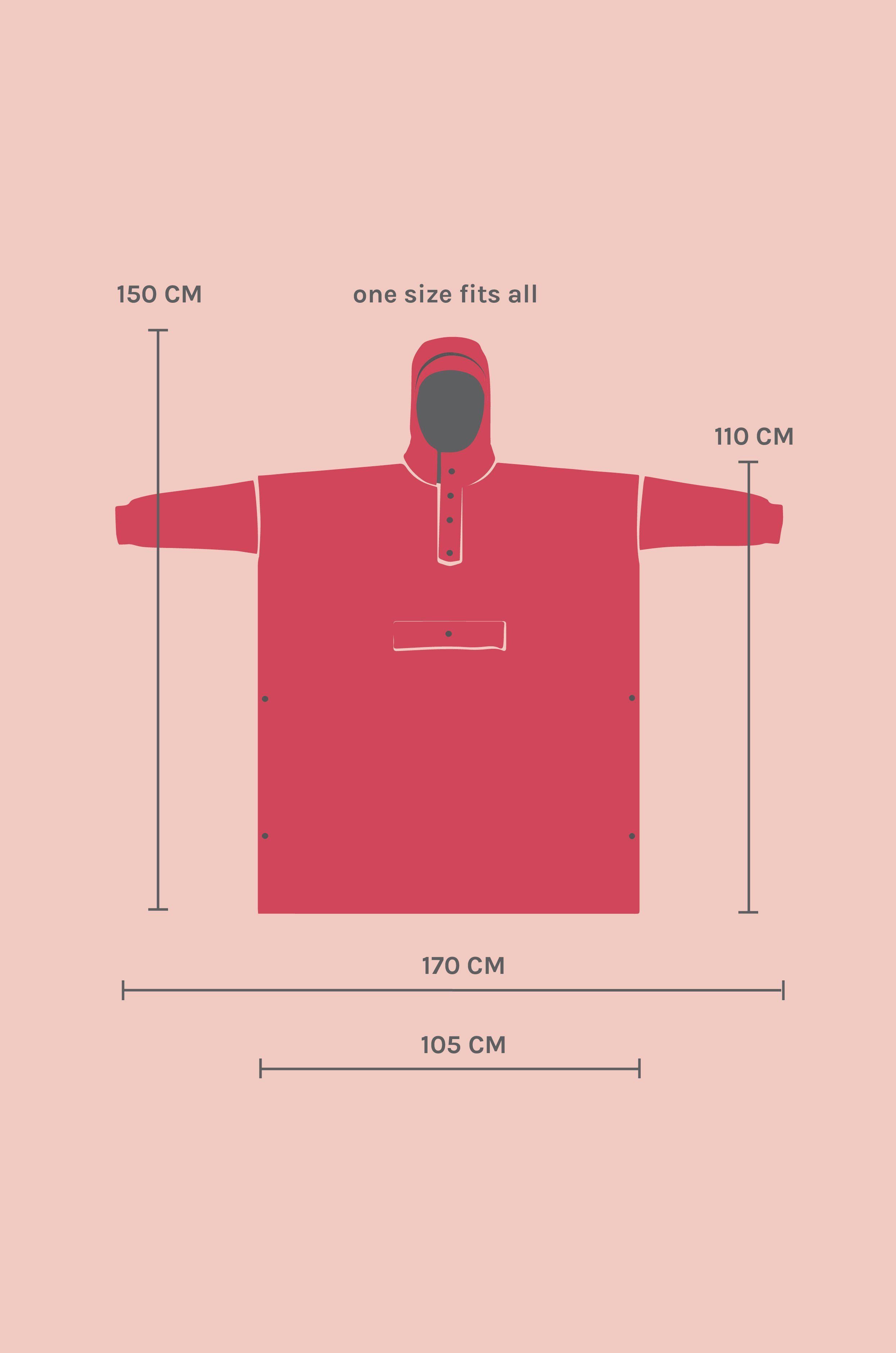 Rainkiss Rain Poncho - The Clouds-Rainkiss-Sophies.dk