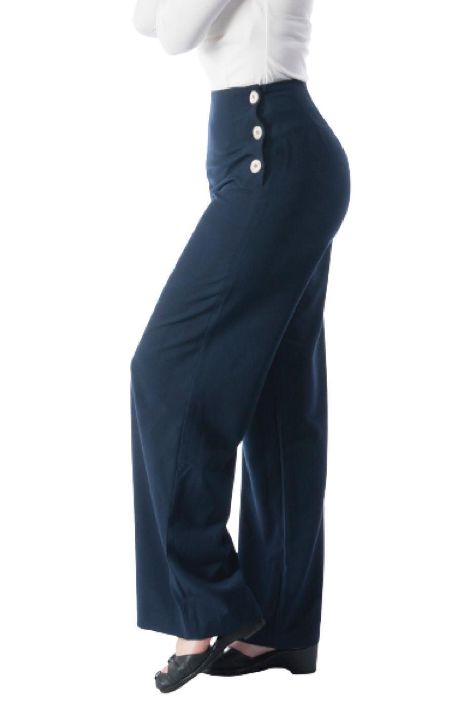 Pretty Retro Swing Pants - Navy-Pretty Retro-Sophies.dk #farve_navy