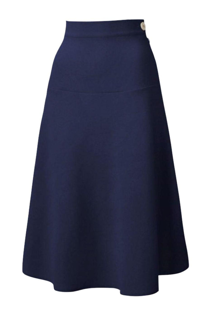 Pretty Retro Swing Skirt - Navy-Pretty Retro-Sophies.dk