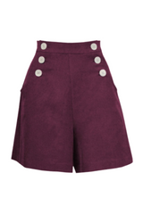 Pretty Retro Sailor Shorts - Wine-Pretty Retro-Sophies.dk