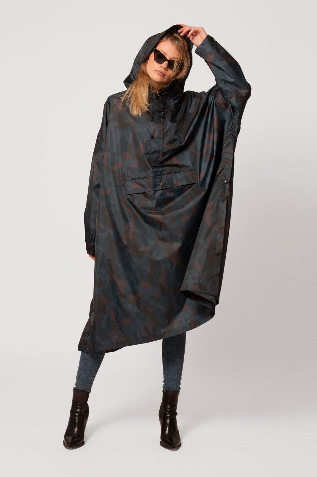 Rainkiss Rain Poncho - Storm Camo-Rainkiss-Sophies.dk