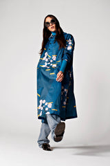 Rainkiss Rain Poncho - Japanese Blossom