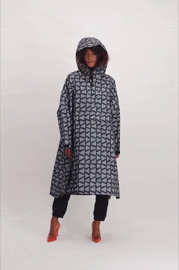 Rainkiss Rain Poncho - Moa