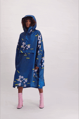 Rainkiss Rain Poncho - Japanese Blossom