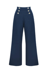 Pretty Retro Sailor Slacks - Navy-Pretty Retro-Sophies.dk