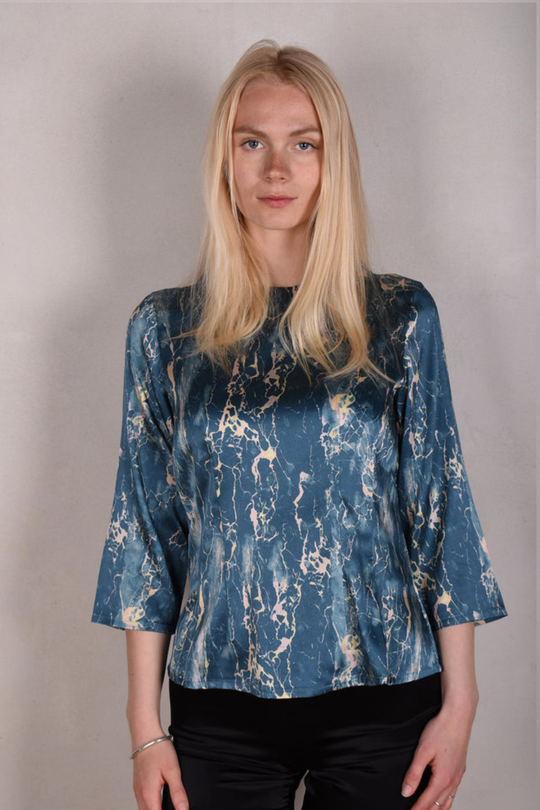 Tone Barker Audrey Top Marble Light-Tone Barker-Sophies.dk