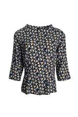 Tone Barker Audrey Top Blue Bird-Tone Barker-Sophies.dk