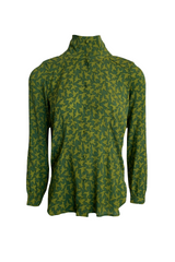 Tone Barker Alexa Shirt Bird Green-Tone Barker-Sophies.dk