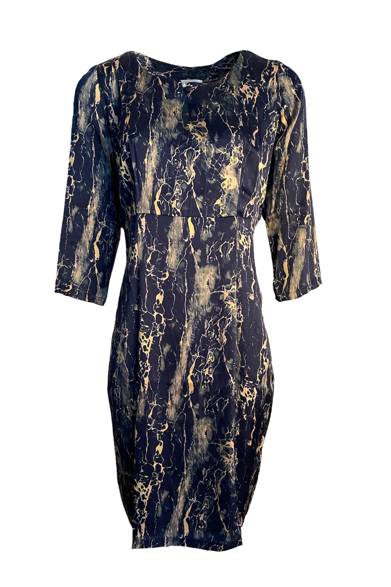 Tone Barker Maudacity Dress Blue Marble-Tone Barker-Sophies.dk