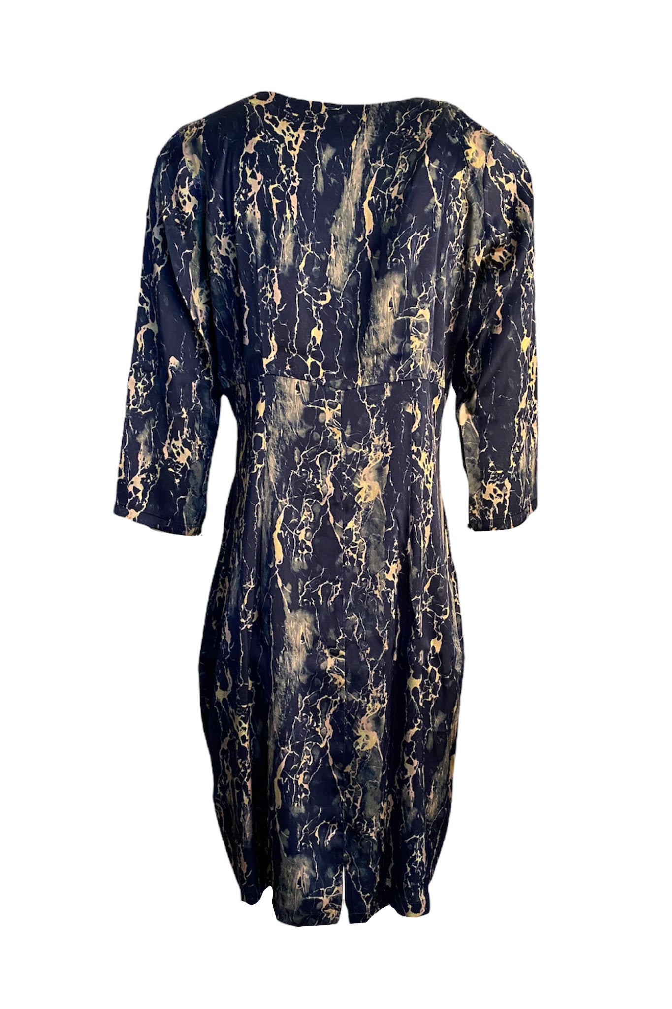 Tone Barker Maudacity Dress Blue Marble-Tone Barker-Sophies.dk