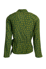 Tone Barker Wrafty Blouse Bird Green-Tone Barker-Sophies.dk