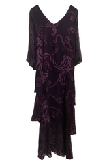 Tone Barker Nyn-Frida Dress Night Purple-Tone Barker-Sophies.dk
