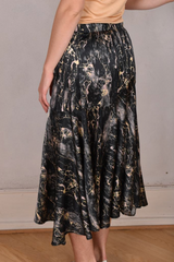 Tone Barker Skirt-Nulle Marble Black-Tone Barker-Sophies.dk