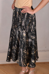 Tone Barker Skirt-Nulle Marble Black-Tone Barker-Sophies.dk