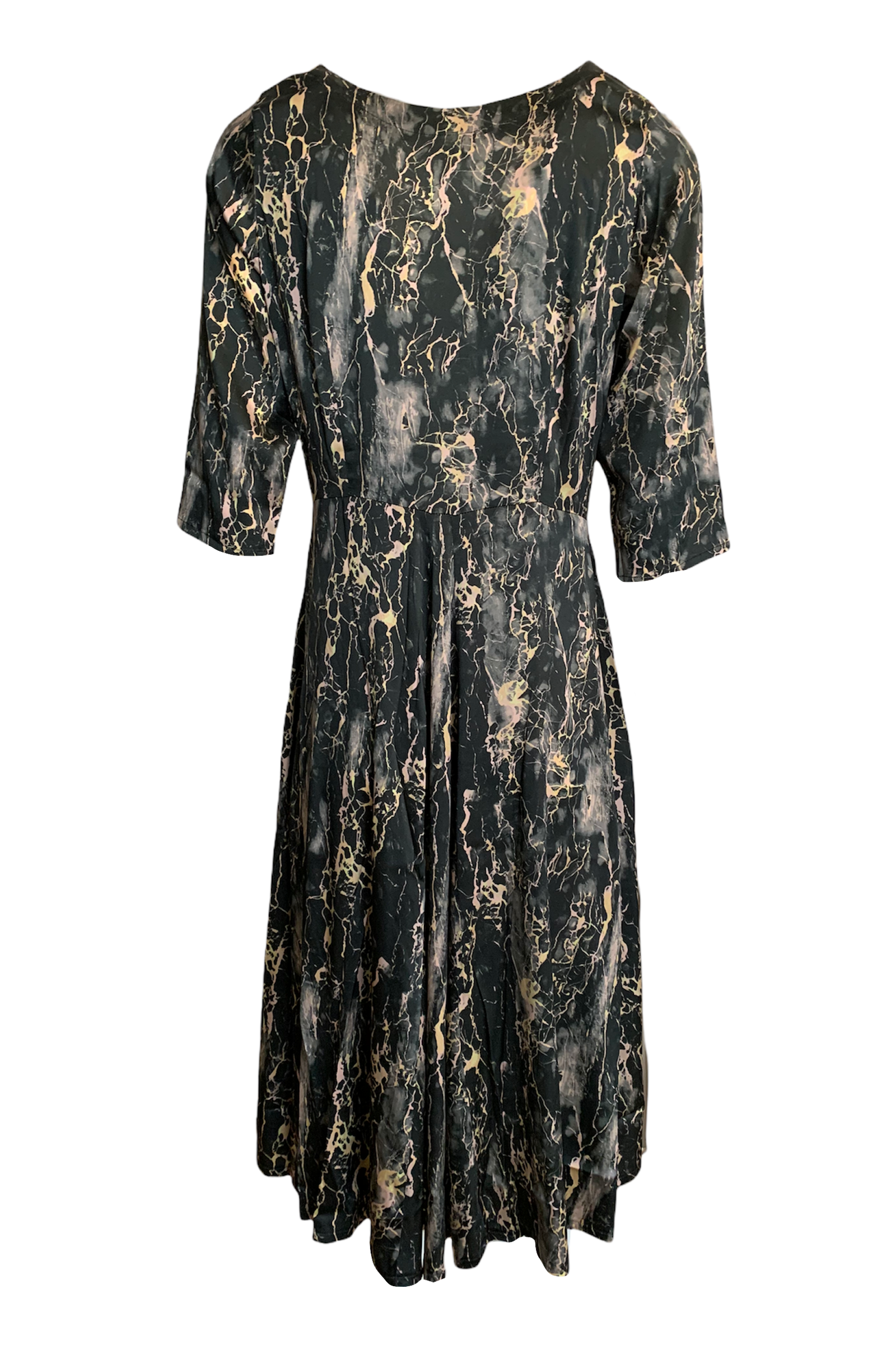 Tone Barker Jane Dress Marble Black-Tone Barker-Sophies.dk