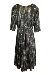 Tone Barker Jane Dress Marble Black-Tone Barker-Sophies.dk