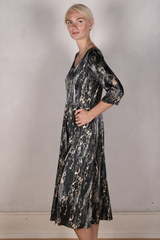 Tone Barker Jane Dress Marble Black-Tone Barker-Sophies.dk