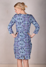 Tone Barker Maudacity Dress Aquafleur-Tone Barker-Sophies.dk
