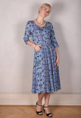 Tone Barker Jane Dress Aquafleur-Tone Barker-Sophies.dk
